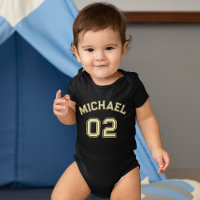 Niño Chica Nombre Jersey Número Deportes Algodón