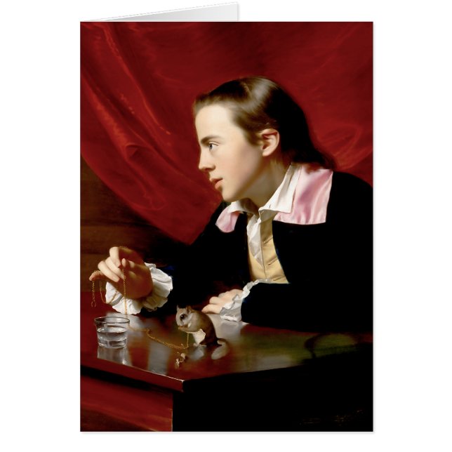 Niño con ardilla (Frente)