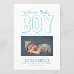 Niño de bienvenida   Anuncio de nacimiento