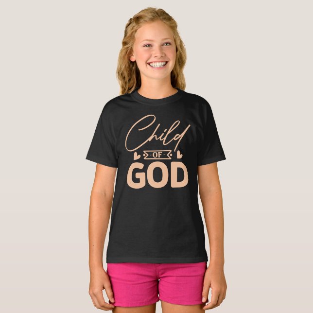 Niño de Dios - Camiseta para niños inspirada en la (Anverso completo)