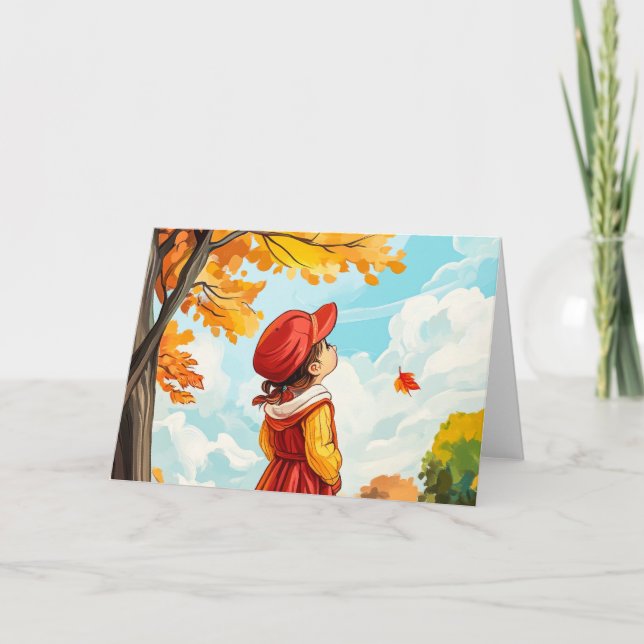 Niño de otoño (Anverso)