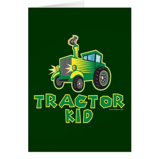 Niño del Tractor Verde (Frente)