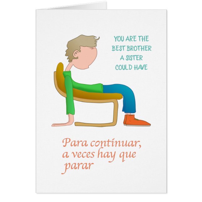 Niño descansando en una silla (Frente)