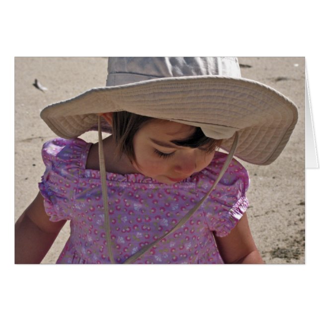 Niño en la playa (Anverso (Horizontal))