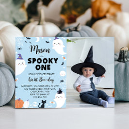 Niño Escandaloso Un Fantasma Invitación a Cumpleañ