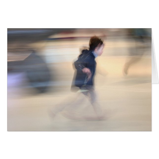 Niño escapando de la Beaubourg araña del LB (Anverso (Horizontal))