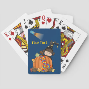 Niño genial con autismo Mazo de cartas estándar