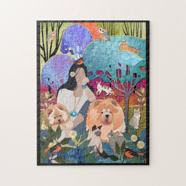 NIÑO GITANO SALVAJE - JIGSAW PUZZLE (Vertical)