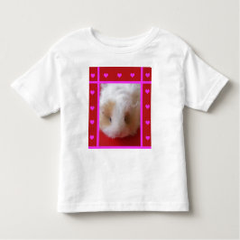 Niño Guinea Cerdo Corazón De Camiseta