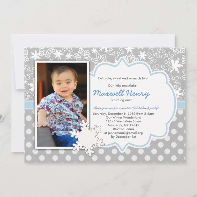 Niño Invitación a fiesta de cumpleaños de Wonderla (Anverso)