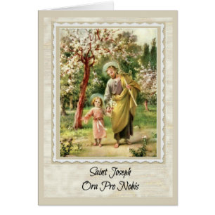 Niño Jesús de San José que lleva a cabo las man