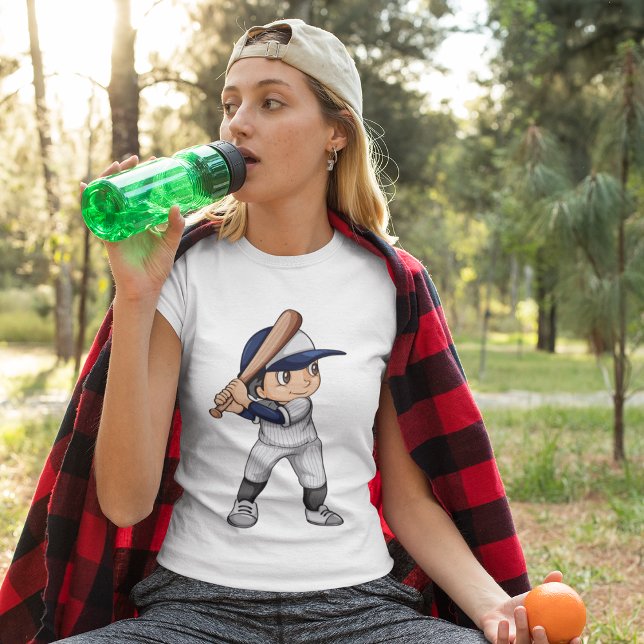 Niño Jugando Camiseta De Béisbol (Subido por el creador)