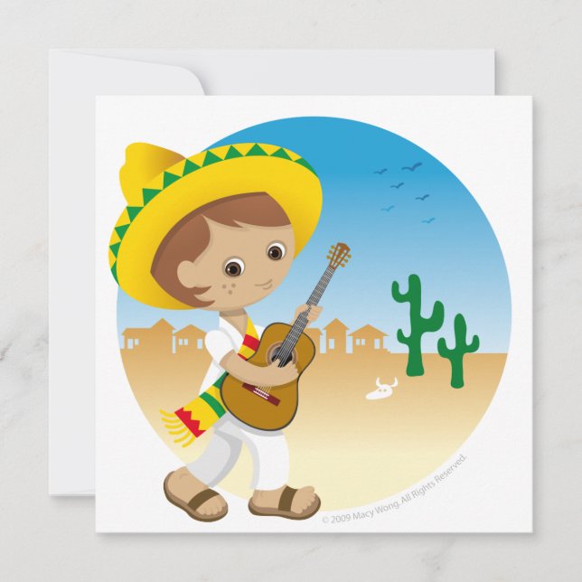 Niño mexicano (Anverso)