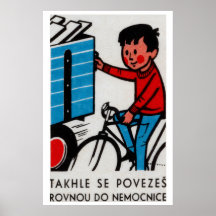 Niño montando con camión - Impresión de Matchbox -