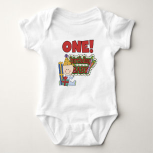 Niño Nacimiento Primer cumpleaños camisetas y rega