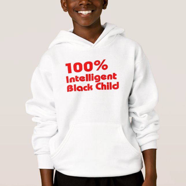 Niño negro 100% inteligente (Anverso)
