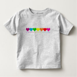 Niño Orgullo Arcoiris El amor es una camiseta de a