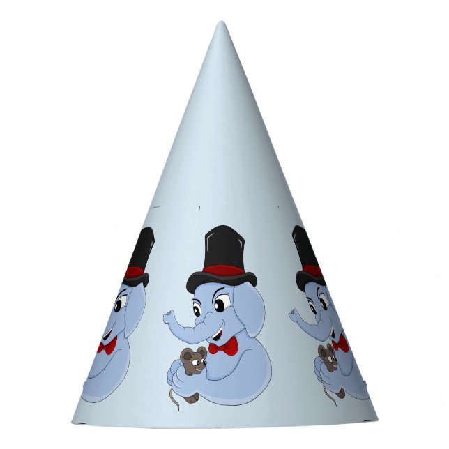 Niño personalizado de elefante lindo gorra (Anverso)