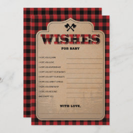 Niño Rústico de la filial de Lumberjack Baby Showe