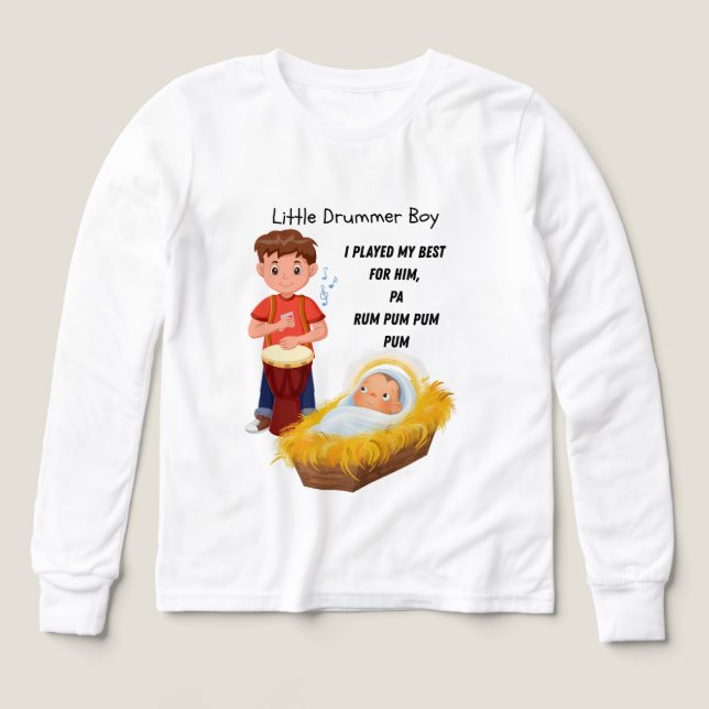 Niño tamborero (Diseño frontal)