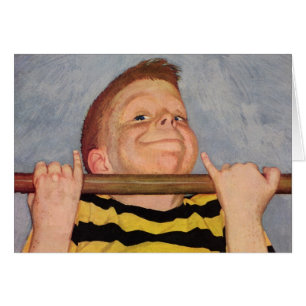 Niño ventilado haciendo ups de estaño, fitness y e