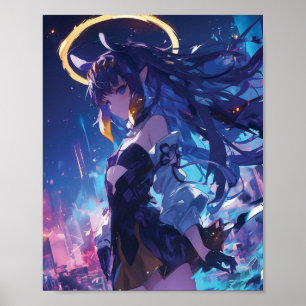 Ninomae Ina'nis - Hololiva Póster