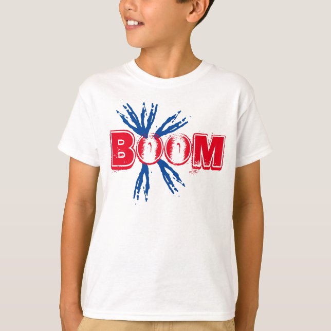 Niños 4 de julio: Camisa de explosión de boom (Anverso)