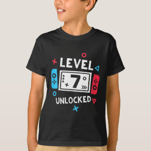 Niños 7º Nacimiento Camisa Niño Nivel 7 Vídeo desb