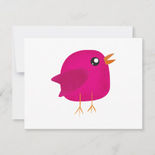 Niños adorables pájaros