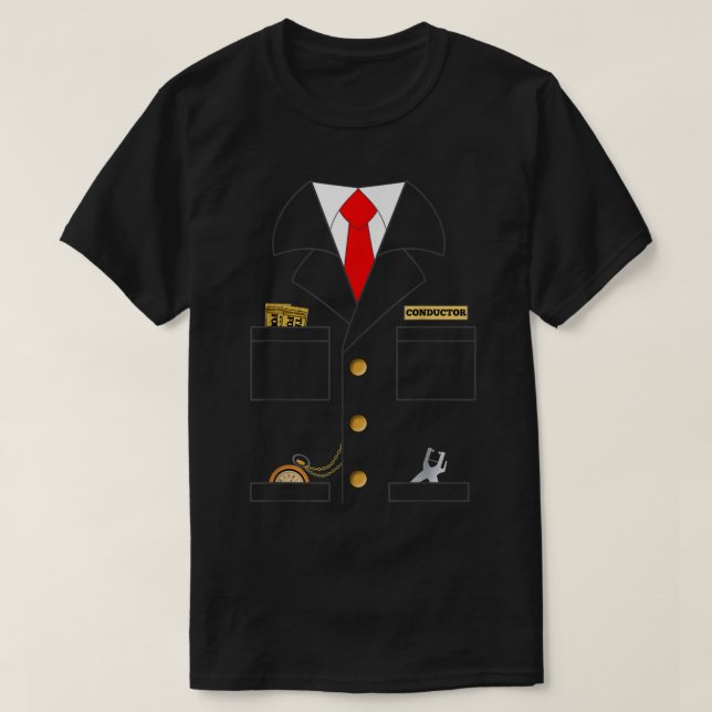Niños Adultos con disfraces de camiseta conductore (Diseño del anverso)