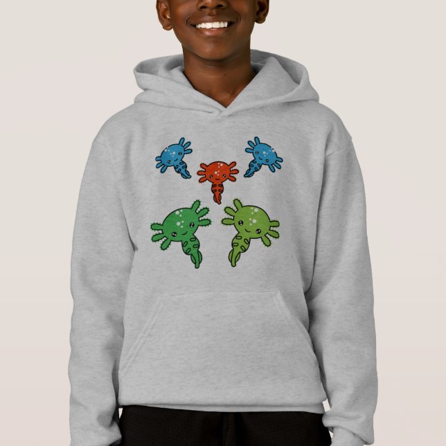 Niños Axototl Salamander (Anverso)