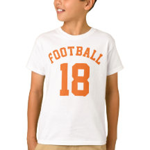 Niños blancos y Naranjas | Deportes Jersey Design