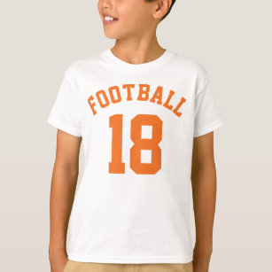 Niños blancos y Naranjas   Deportes Jersey Design
