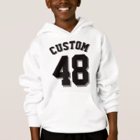 Niños blancos y negros| Deportes Jersey