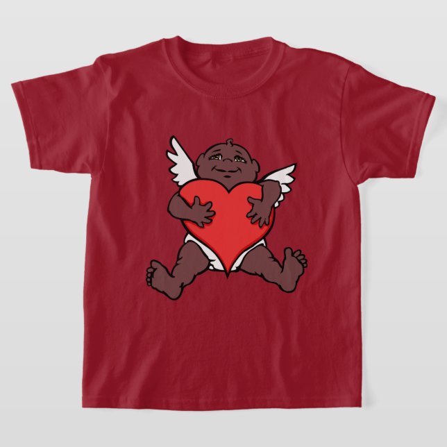 Niños Camisetas de San Valentín africanos Camiseta (Distribución)