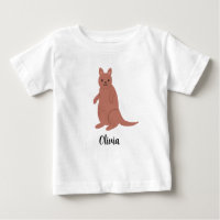 Niños canguros Chicas bebé camiseta