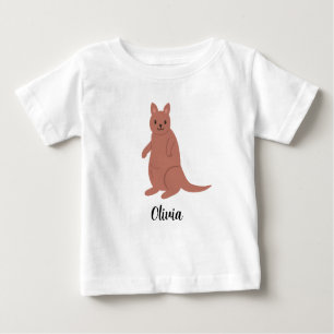 Niños canguros Chicas bebé camiseta