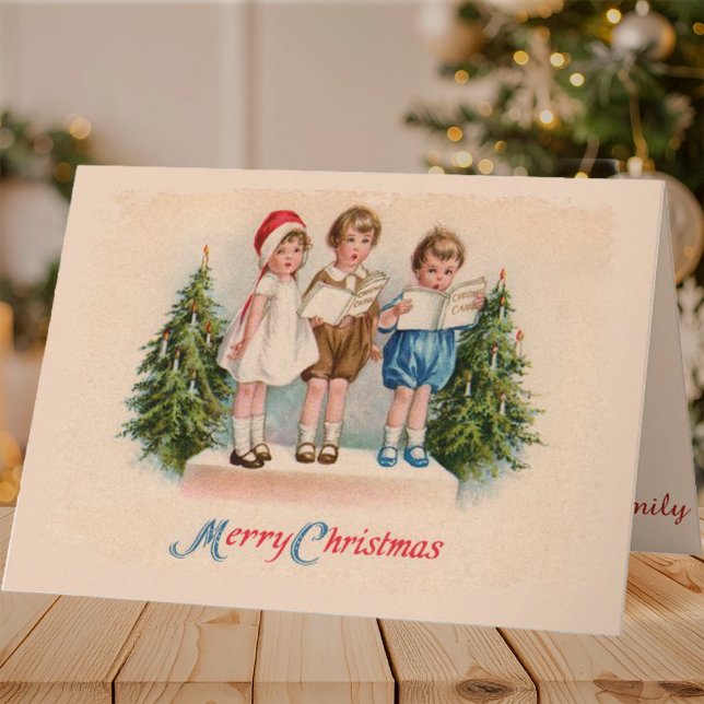 Niños cargados Feliz Navidad (Subido por el creador)