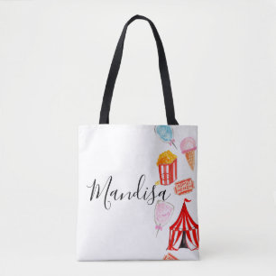 Niños carnviales fiesta Tote bolsa