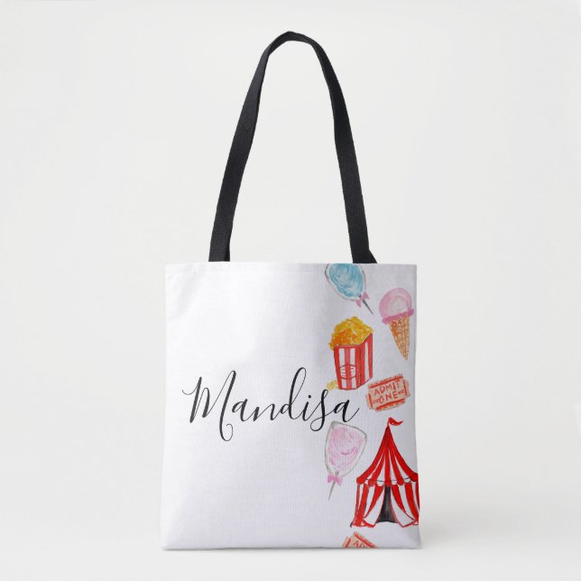 Niños carnviales fiesta Tote bolsa (Anverso)
