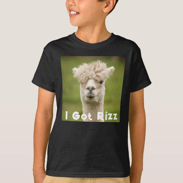 Niños con camiseta de Rizz (Anverso)