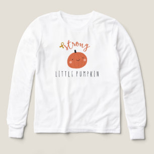 niños con cáncer infantil de calabaza fuerte