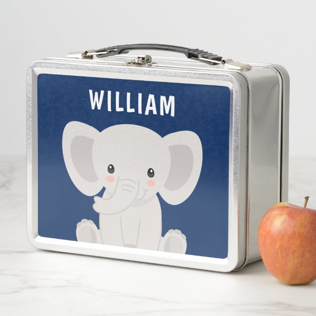 Niños con personalidad de la marina de elefante az (In situ)
