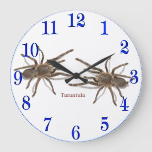 Niños con reloj de pared