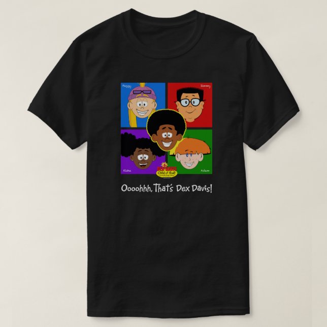 "Niños cuadrados" Camiseta Unisex (varios colores) (Diseño del anverso)