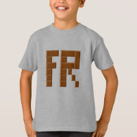 Niños de acero de camiseta básica FRANCE CHOCOLATE
