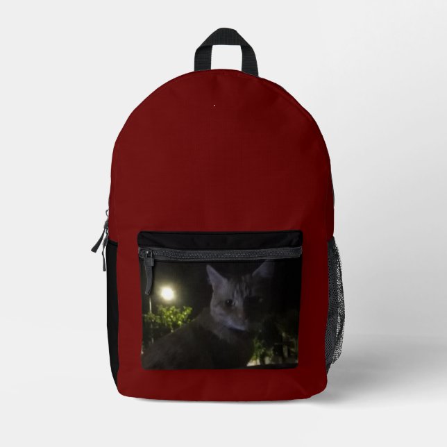 Niños de Bagpack de vuelta a la mochila impresa en (Anverso)