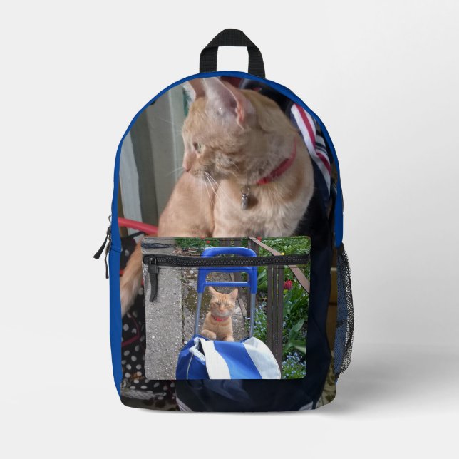 Niños de Bagpack de vuelta a la mochila impresa en (Anverso)