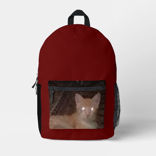 Niños de Bagpack de vuelta a la mochila impresa en (Anverso)