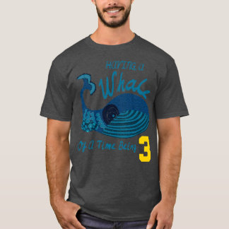 Niños de ballena camiseta de tercer cumpleaños niñ
